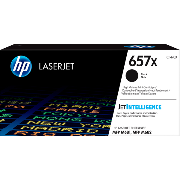 MD_HPCF470X Hp - Toner originale- 657X - Nero - CF470X - 28.000 pag - immagine 1