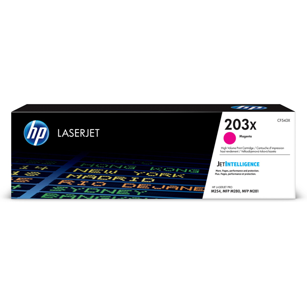 MD_HPCF543X Hp - Toner originale- 203X - Magenta - CF543X - 2.500 pag - immagine 1