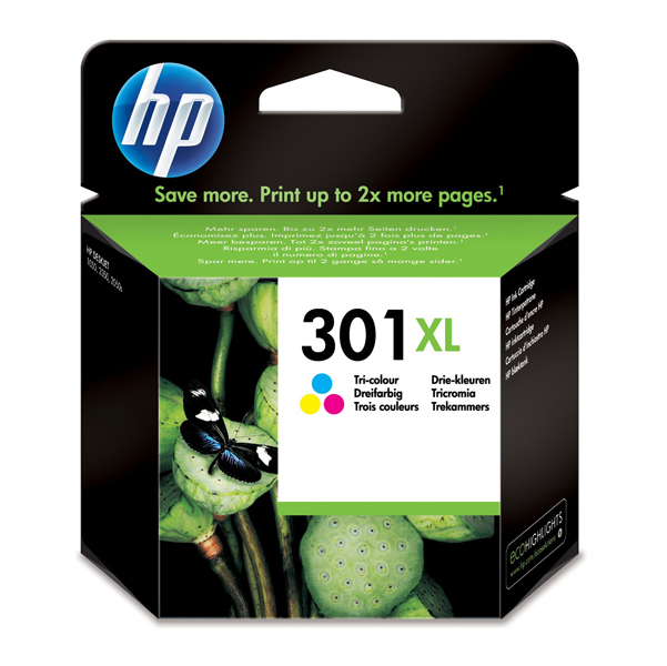 MD_HPCH564EE Hp - Cartuccia ink originale- 301XL - C/M/Y - CH564EE - 330 pag - immagine 1