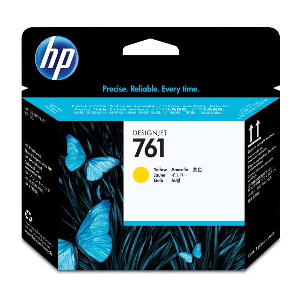 MD_HPCH645A Hp - Testina originale - 761 - Giallo - CH645A - 400 pag - immagine 1