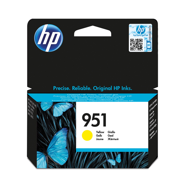 MD_HPCN052AE Hp - Cartuccia ink originale - 951 - Giallo - CN052AE - 700 pag - immagine 1