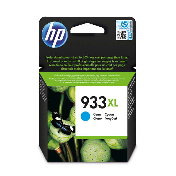 MD_HPCN054AE Hp - Cartuccia ink originale - 933XL - Ciano - CN054AE - 825 pag - immagine 1