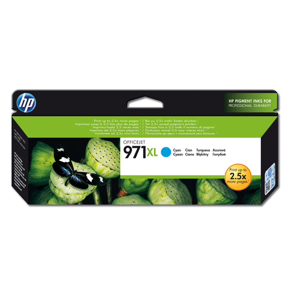 MD_HPCN626AE Hp - Cartuccia ink originale - 971XL - Ciano - CN626AE - 6.600 pag - immagine 1
