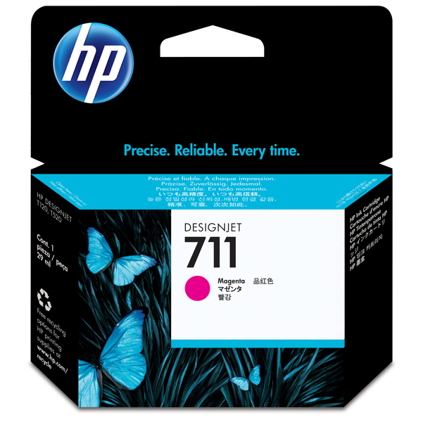 MD_HPCZ131A Hp - Cartuccia ink originale - 711 - Magenta - CZ131A - 29ml - immagine 1
