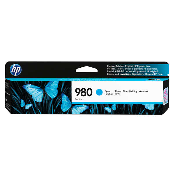 MD_HPD8J07A Hp - Cartuccia ink originale - 980 - Ciano - D8J07A - 6.600 pag - immagine 1