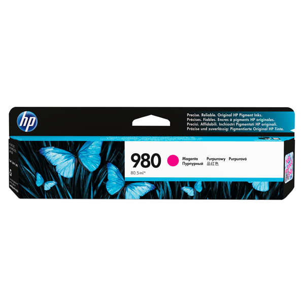MD_HPD8J08A Hp - Cartuccia ink originale - 980 - Magenta - D8J08A - 6.600 pag - immagine 1