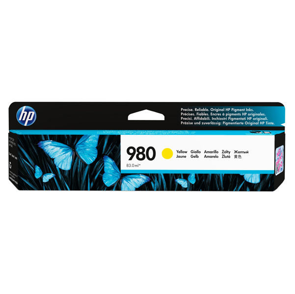 MD_HPD8J09A Hp - Cartuccia ink originale - 980 - Giallo - D8J09A - 6.600 pag - immagine 1
