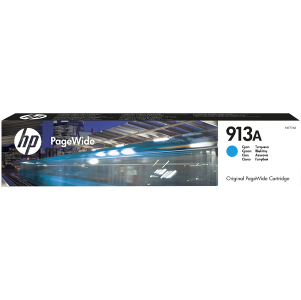 MD_HPF6T77AE Hp - Cartuccia ink originale - 913A - Ciano - F6T77AE - 3.000 pag - immagine 1