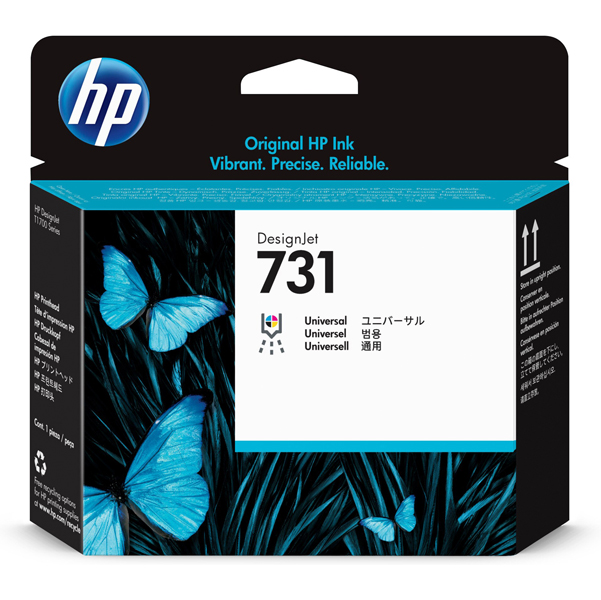 MD_HPP2V27A Hp - Testina originale - 731 - C/M/Y/GR/K PH/K OP - P2V27A - immagine 1