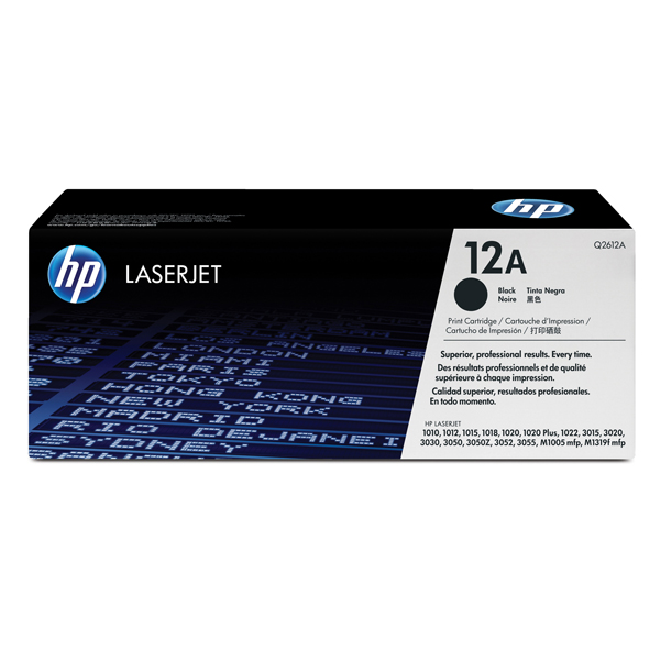 MD_HPQ2612A Hp - Toner originale - 12A - Nero - Q2612A - 2.000 pag - immagine 1