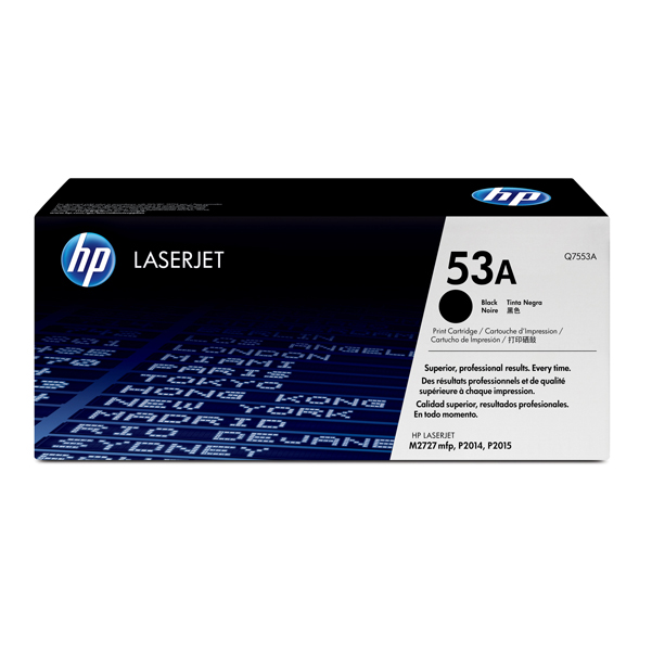 MD_HPQ7553A Hp - Toner originale - 53A - Nero - Q7553A - 3.000 pag - immagine 1