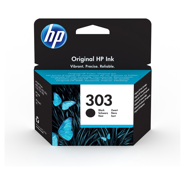 MD_HPT6N02AE Hp - Cartuccia ink originale -303 - Nero - T6N02AE - 200 pag - immagine 1