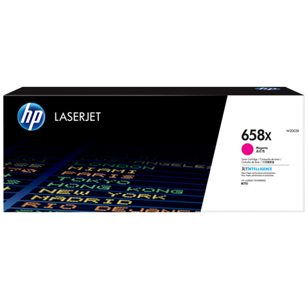 MD_HPW2003X Hp - Toner originale - LaserJet HP 658X - Magenta - W2003X - ad alta capacità - immagine 1
