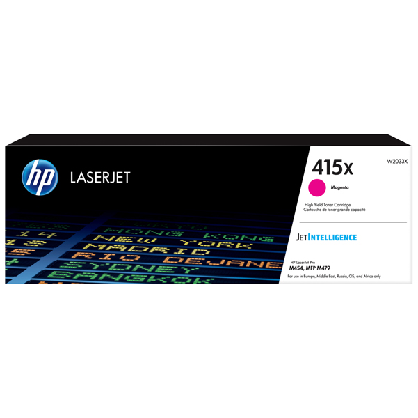 MD_HPW2033X Hp - Toner originale - 415X - Magenta - W2033X - 6.000 pag - immagine 1