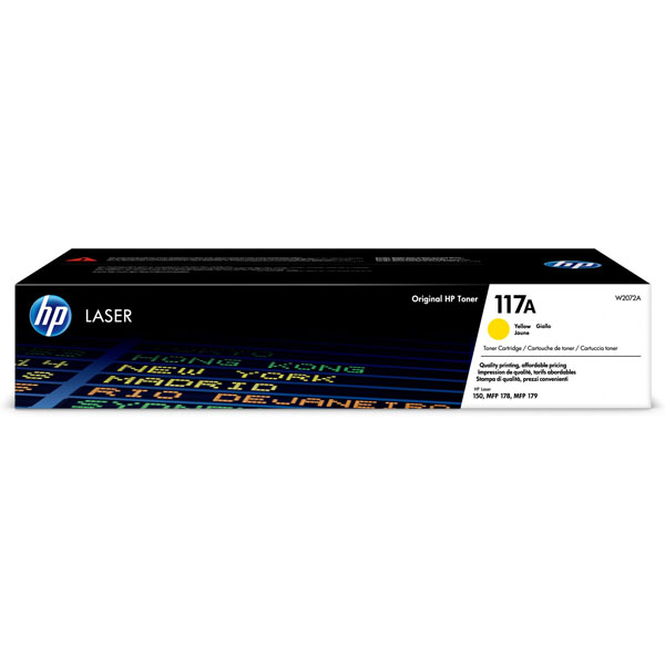 MD_HPW2072A Hp - Toner originale - 117A - giallo - W2072A - 700 pag - immagine 1