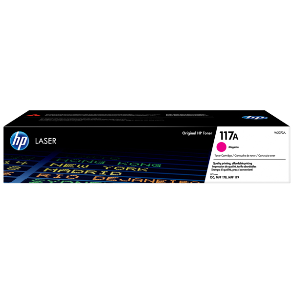 MD_HPW2073A Hp - Toner originale - 117A - magenta - W2073A - 700 pag - immagine 1