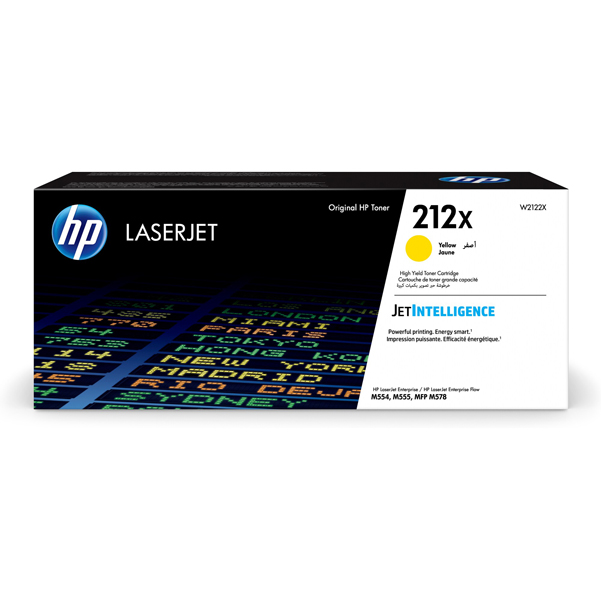 MD_HPW2122X Hp - Toner originale - Giallo - 212X - W2122X - 10.000 pag - immagine 1