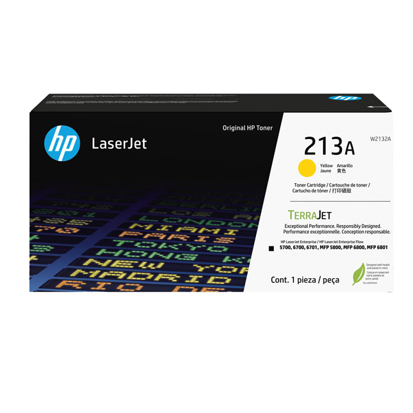MD_HPW2132A Hp - Toner originale LaserJet HP 213A - Giallo - W2132A - 3.000 pag - immagine 1