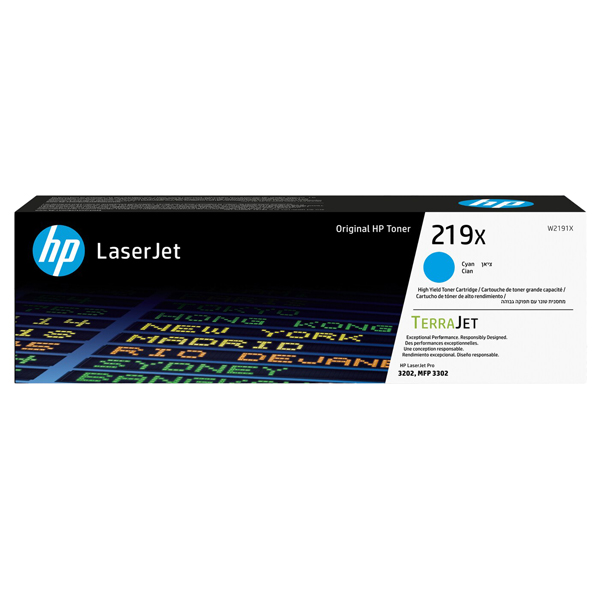 MD_HPW2191X Hp - Toner originale - 219X - Ciano - W2191X - 2.500 pag - immagine 1