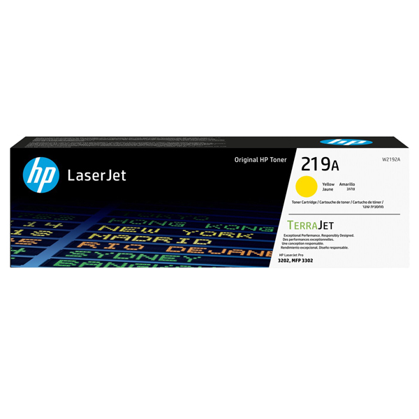 MD_HPW2192A Hp - Toner originale - 219A - Giallo - W2192A - 1.200 pag - immagine 1