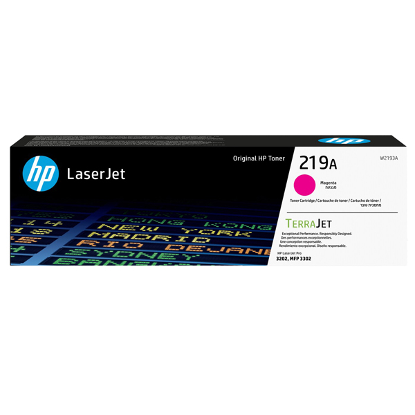 MD_HPW2193A Hp - Toner originale - 219A - Magenta - W2193A - 1.200 pag - immagine 1