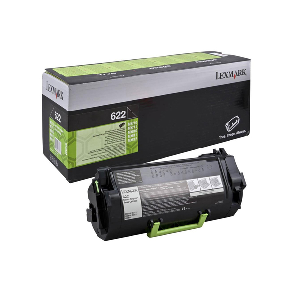 MD_IBM62D2000 Lexmark - Toner - Nero - 62D2000 - return program - 6.000 pag - immagine 1