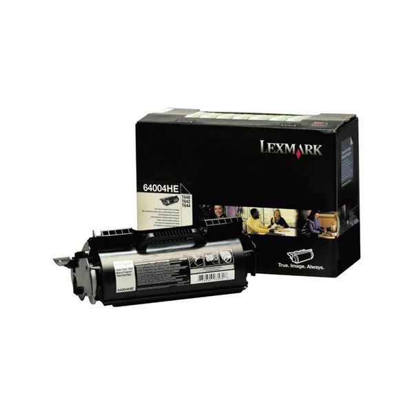 MD_IBM64004HE Lexmark - Toner - Nero - 64004HE - return program - 21.000 pag - immagine 1