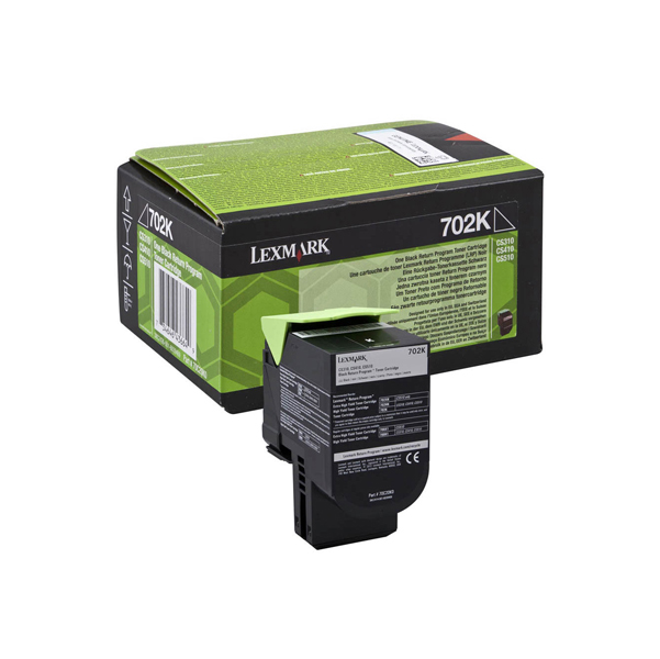 MD_IBM70C20K0 Lexmark - Toner - Nero - 70C20K0 - return program - 1.000 pag - immagine 1