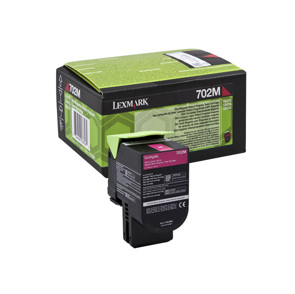 MD_IBM70C20M0 Lexmark - Toner - Magenta - 70C20M0 - return program - 1.000 pag - immagine 1