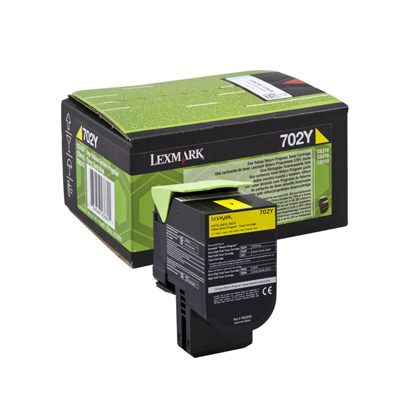 MD_IBM70C20Y0 Lexmark - Toner - Giallo - 70C20Y0 - return program - 1.000 pag - immagine 1