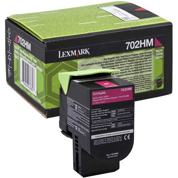 MD_IBM70C2HM0 Lexmark - Toner - Magenta - 70C2HM0 - return program - 3.000 pag - immagine 1