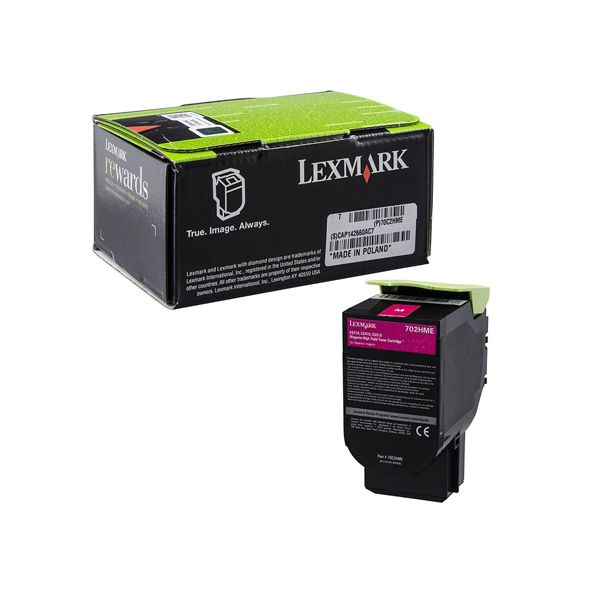 MD_IBM70C2HME Lexmark - Toner - Magenta - 70C2HME - 3.000 pag - immagine 1