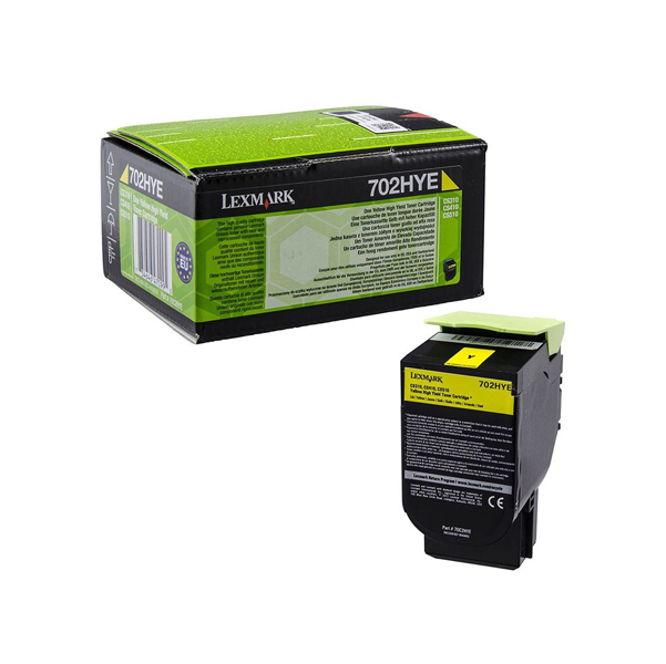 MD_IBM70C2HYE Lexmark - Toner - Giallo - 70C2HYE - 3.000 pag - immagine 1