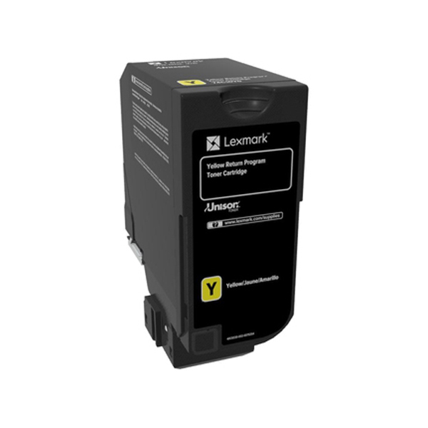 MD_IBM74C20Y0 Lexmark - Toner - Giallo - 74C20Y0 - return program - 3.000 pag - immagine 1