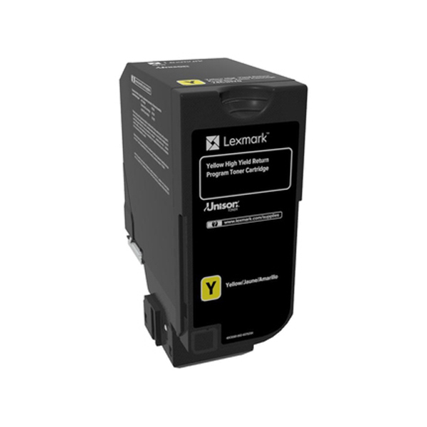 MD_IBM74C2HY0 Lexmark - Toner - Giallo - 74C2HY0 - return program - 12.000 pag - immagine 1