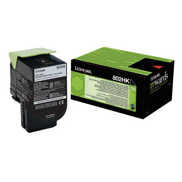 MD_IBM80C2HK0 Lexmark - Toner - Nero - 80C2HK0 - return program - 4.000 pag - immagine 1