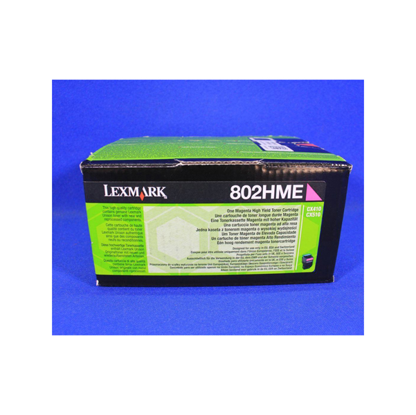 MD_IBM80C2HME Lexmark - Toner - Magenta - 80C2HME - 3.000 pag - immagine 1