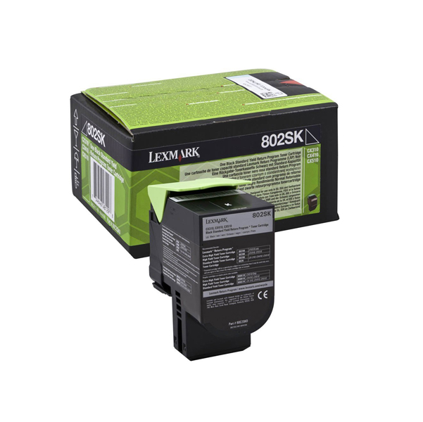MD_IBM80C2SK0 Lexmark - Toner - Nero - 80C2SK0 - return program - 2.500 pag - immagine 1