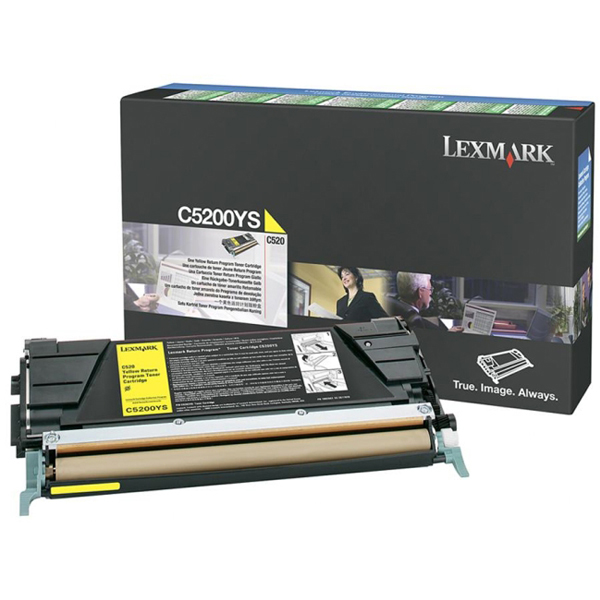MD_IBMC5200YS Lexmark - Toner - Giallo - C5200YS - return program - 1.500 pag - immagine 1