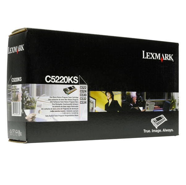 MD_IBMC5220KS Lexmark - Toner - Nero - C5220KS - return program - 4.000 pag - immagine 1