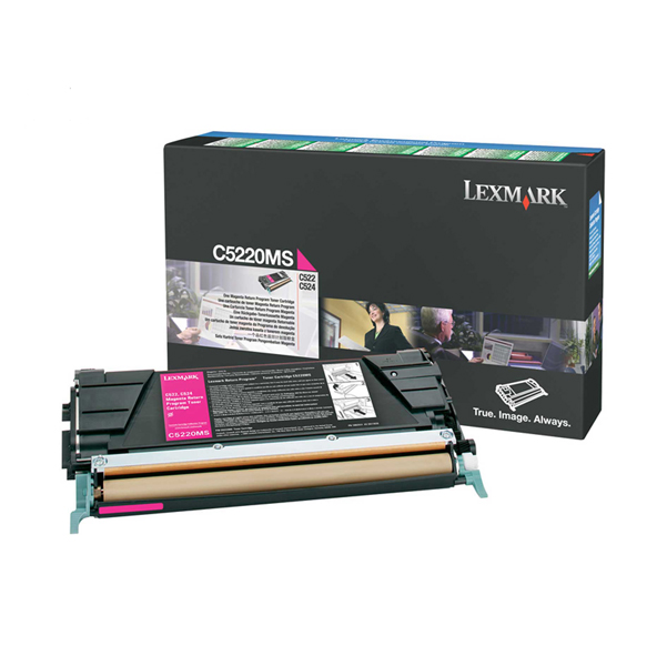 MD_IBMC5220MS Lexmark - Toner - Magenta - C5220MS - return program - 3.000 pag - immagine 1