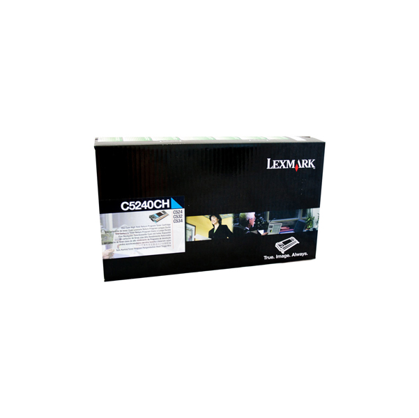 MD_IBMC5240CH Lexmark - Toner - Ciano - C5240CH - return program - 5.000 pag - immagine 1