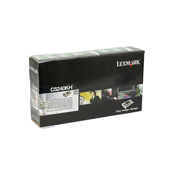 MD_IBMC5240KH Lexmark - Toner - Nero - C5240KH - return program - 8.000 pag - immagine 1