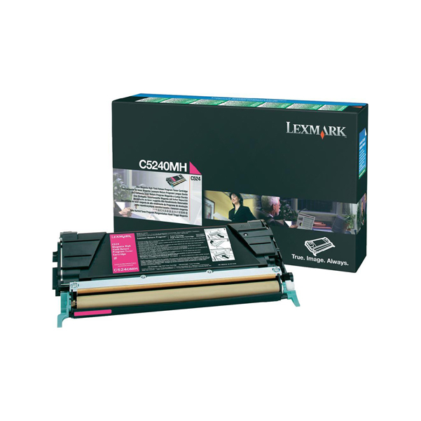 MD_IBMC5240MH Lexmark - Toner - Magenta - C5240MH - return program - 5.000 pag - immagine 1