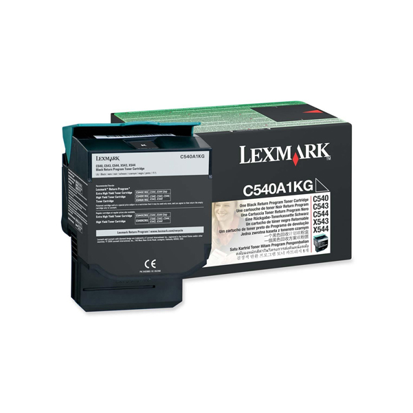 MD_IBMC540A1KG Lexmark - Toner - Nero - C540A1KG - return program - 1.000 pag - immagine 1