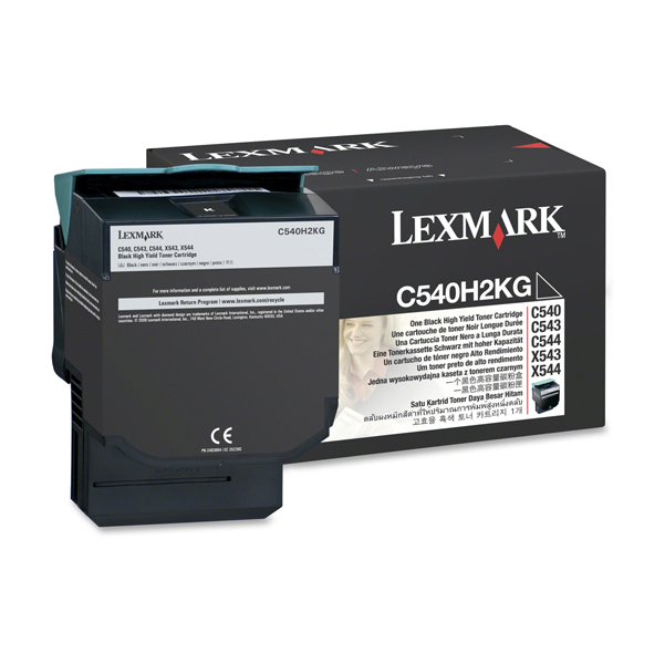 MD_IBMC540H2KG Lexmark - Toner - Nero - C540H2KG - non return program - 2.500 pag - immagine 1