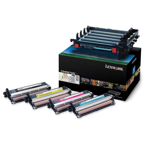 MD_IBMC540X74G Lexmark - Imaging Kit - Nero/colore - C540X74G - 30.000 pag - immagine 1