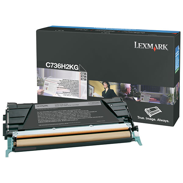MD_IBMC736H2KG Lexmark - Toner - Nero - C736H2KG - non return program - 12.000 pag - immagine 1