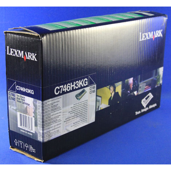 MD_IBMC746H3KG Lexmark - Toner - Nero - C746H3KG - 10.000 pag - immagine 1