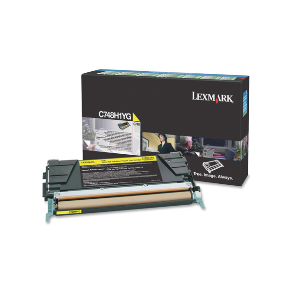 MD_IBMC748H1YG Lexmark - Toner - Giallo - C748H1YG - return program - 10.000pag - immagine 1